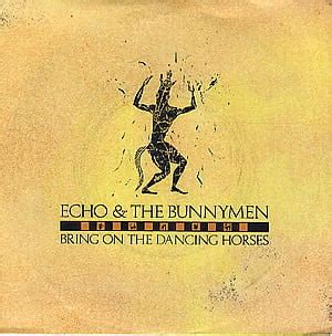 bring on the dancing horses lyrics|echo & the bunnymen bring on dancing horses live.